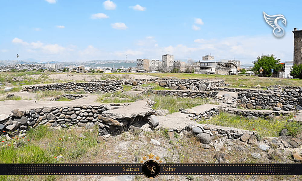 نمایی از دهکده باستانی شنگاویت در ارمنستان