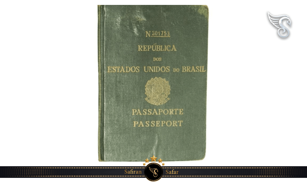 پاسپورت برزیلی پله مربوط به سال 1960