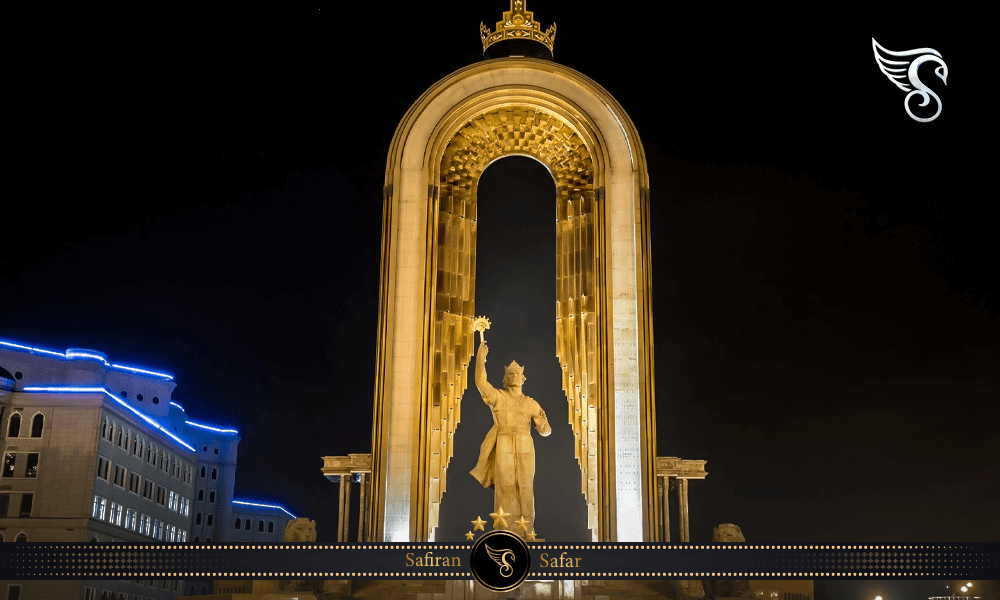 درباره مجسمه اسماعیل سامانی تاجیکستان