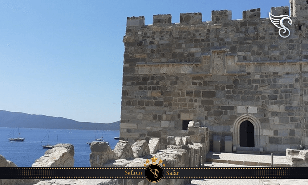 معماری قلعه بدروم ترکیه