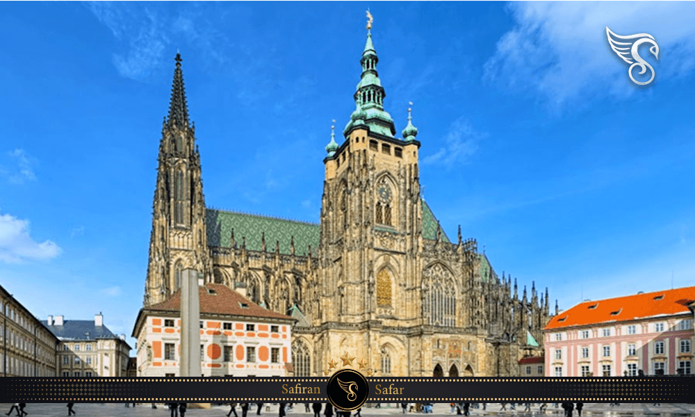 جزئیات معماری کلیسای جامع سنت ویتوس