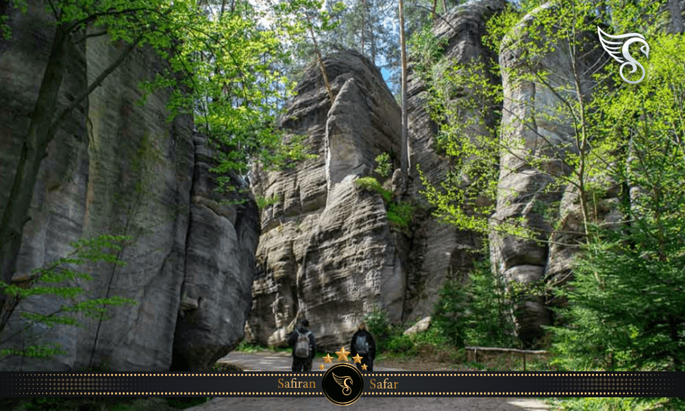 صخره های ادرشپاخ تپلیتسه بهشت سنگی در چک