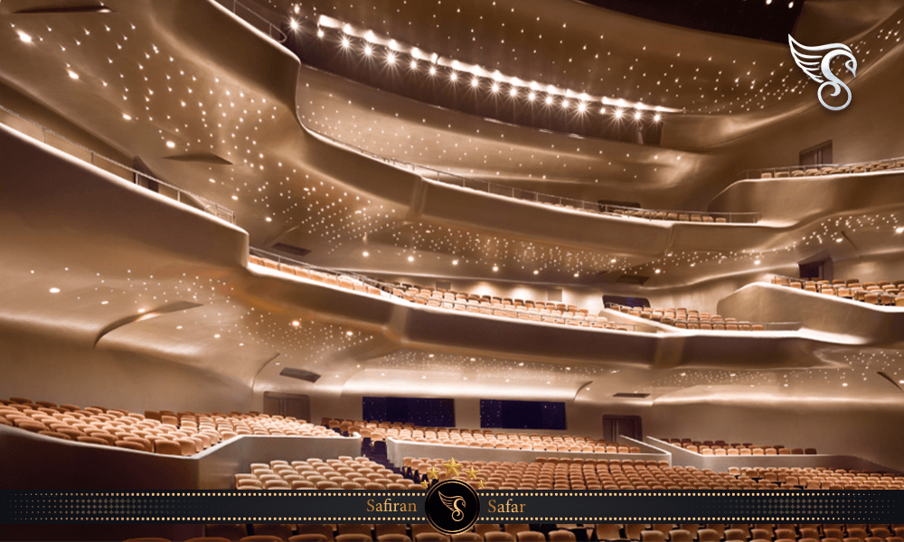 مشخصات معماری خانه اپرا گوانگژو چین