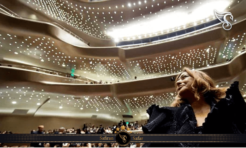 بخشهای مختلف خانه اپرا گوانگژو در چین