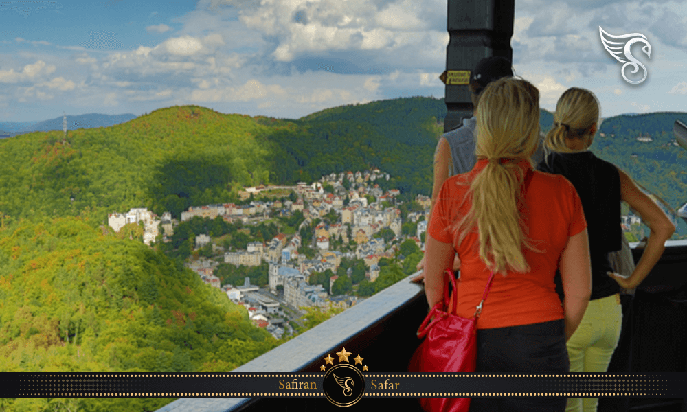 تاریخچه برج چشم انداز دیانا در چک