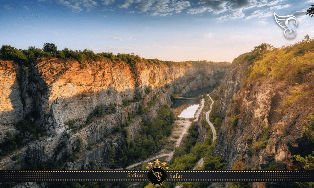 نحوه دسترسی به معدن ولکا آمریکا در چک