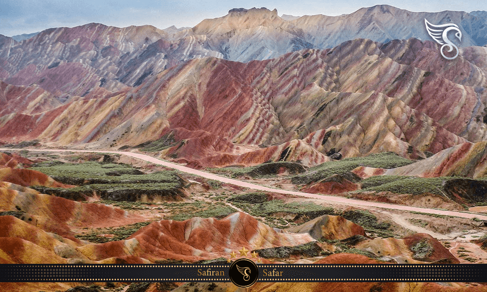 چگونگی دسترسی به پارک ملی زمین شناسی ژانگی دانکسیا چین