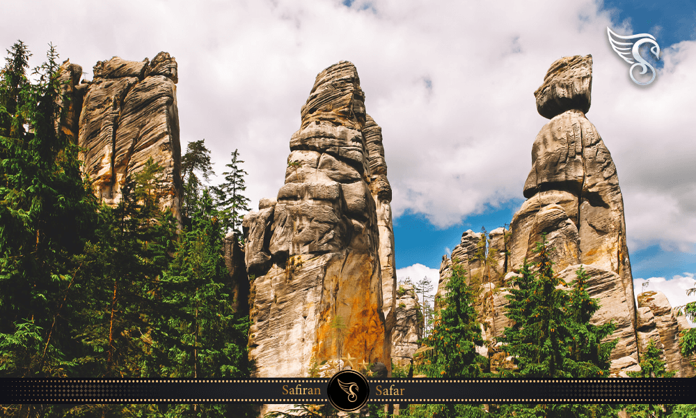 جاذبه های منحصر به فرد صخره های ادرشپاخ تپلیتسه در چک