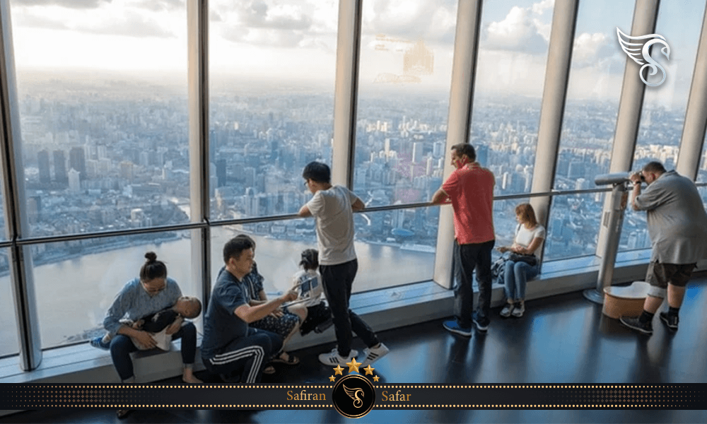 جاذبه‌ ها و فعالیت‌ های تفریحی در برج شانگهای چین