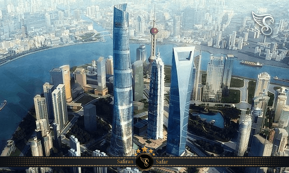برج شانگهای بلندترین ساختمان در چین