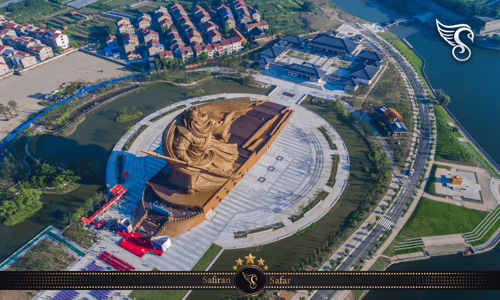 مجسمه ‌های خدای جنگ در نقاط مختلف چین